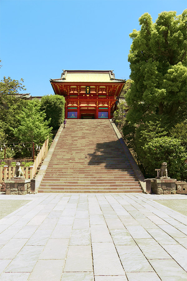 鶴岡八幡宮のおすすめ撮影スポット1