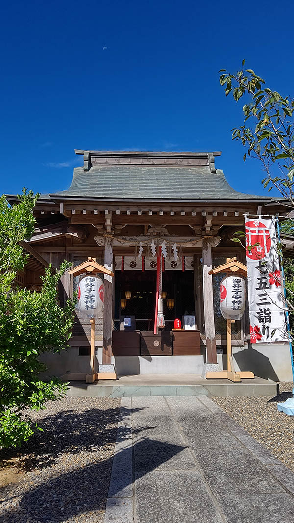 櫻井子安神社のおすすめ撮影スポット1