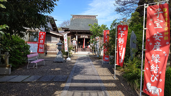 櫻井子安神社のおすすめ撮影スポット2