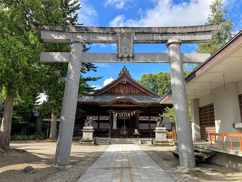 谷地八幡宮 外観１