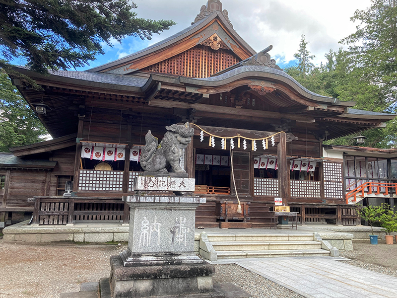 谷地八幡宮 スポット１