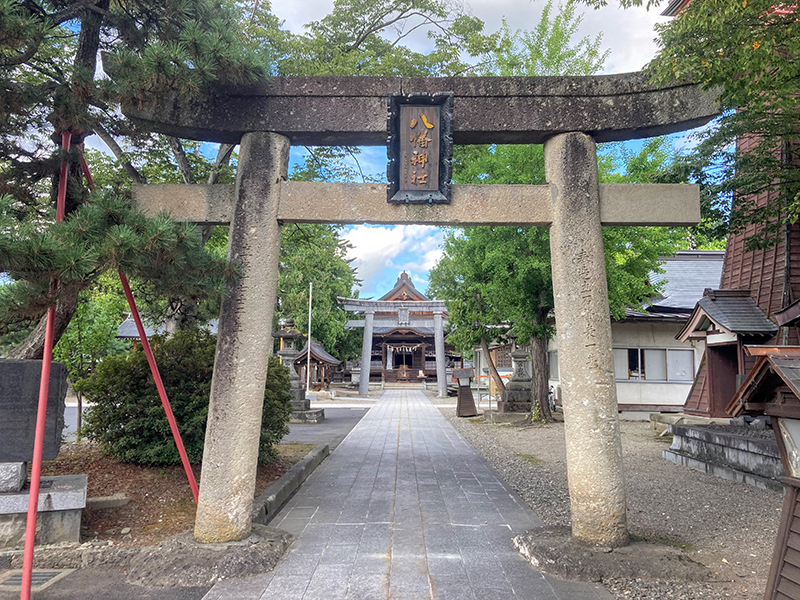 谷地八幡宮 スポット２
