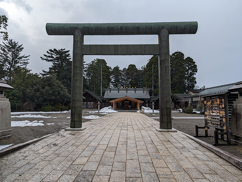 石川護國神社 外観１