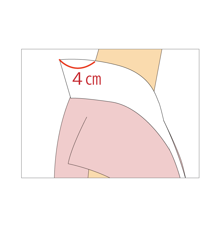 小学生女児略式袴着付け方法4